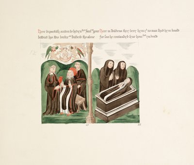 Ms. New Coll 380, f46r. The antiquities of the Cathedral Church of Saint Mary, Carlisle, drawn by Robert Carlile by Robert Carlile